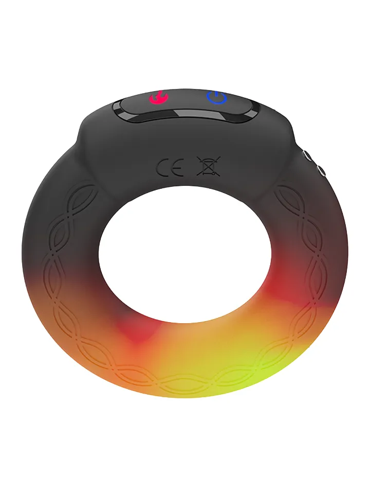 Vibrating Penis Ring With Heating Function - Vibruojantis gaidžio žiedas 3 [full]