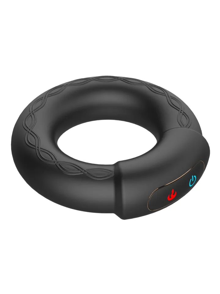 Vibrating Penis Ring With Heating Function - Vibruojantis gaidžio žiedas 5