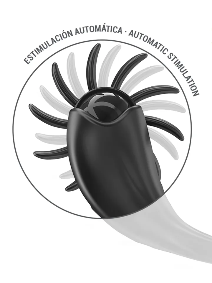 Vibrating Ring 10 Vibrations With Clitoris Stimulator - Vibruojantis gaidžio žiedas 2 [full]