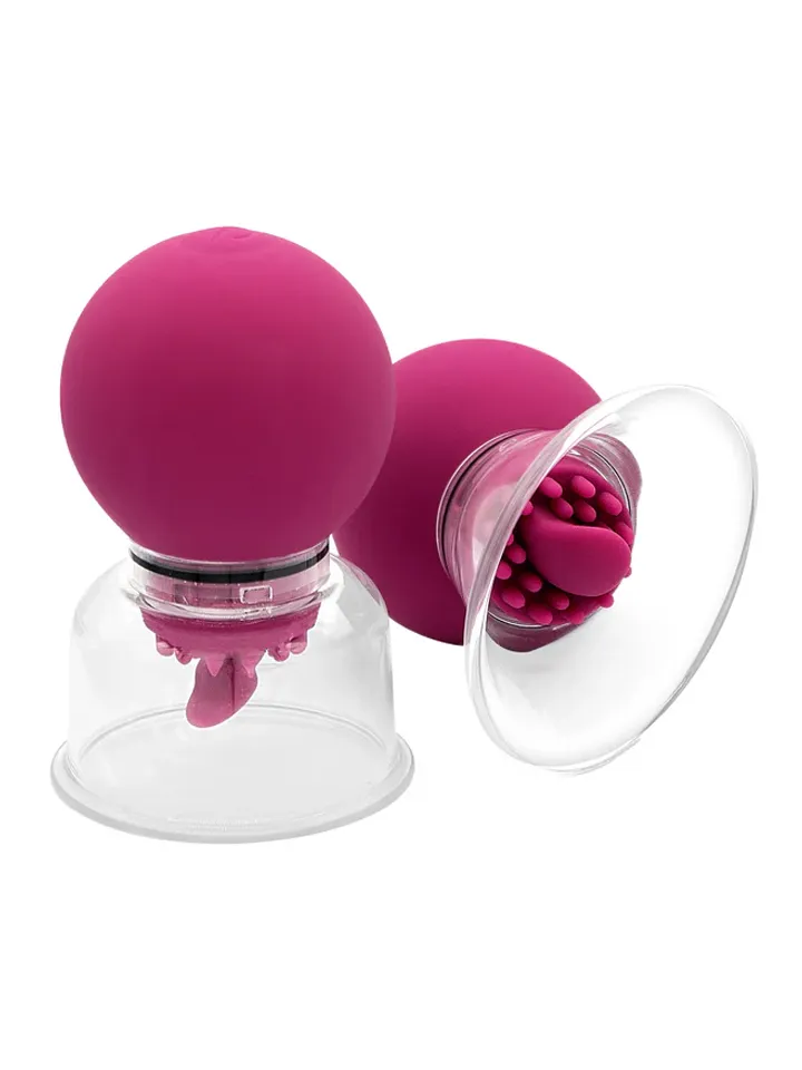 Vibrating & Rotating Nipple & Clitoral Pump - Klitorinis vibratorius 4 [full]
