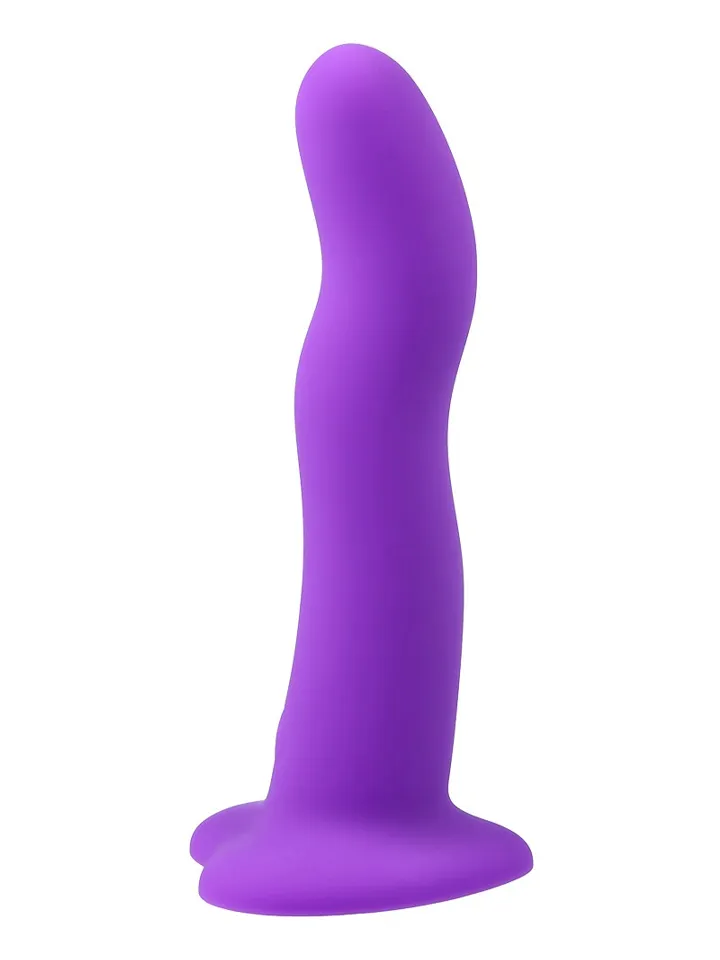 Vibrating Silicone Dildo With Remote Purple 18 cm - Vibruojantis dualdildo 3 [full]