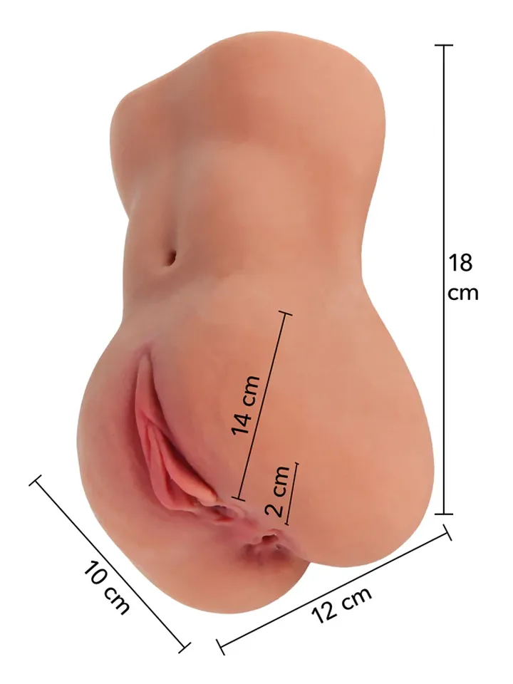 Vibrating Slut Hole Masturbator - Vibruojantis makšties masturbatorius 2 [full]