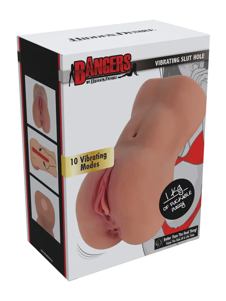 Vibrating Slut Hole Masturbator - Vibruojantis makšties masturbatorius 5 [full]