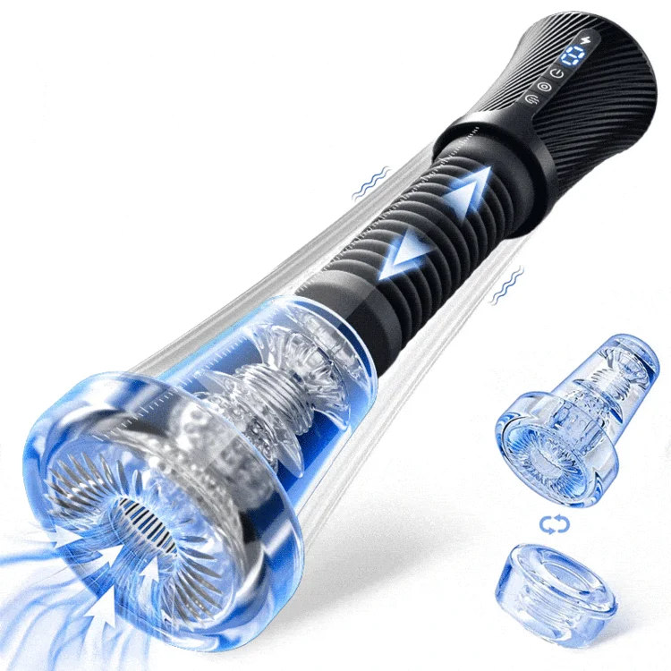 Vibrating & Sucking Masturbator & Pump - Automatinis varpospump 1 [full]