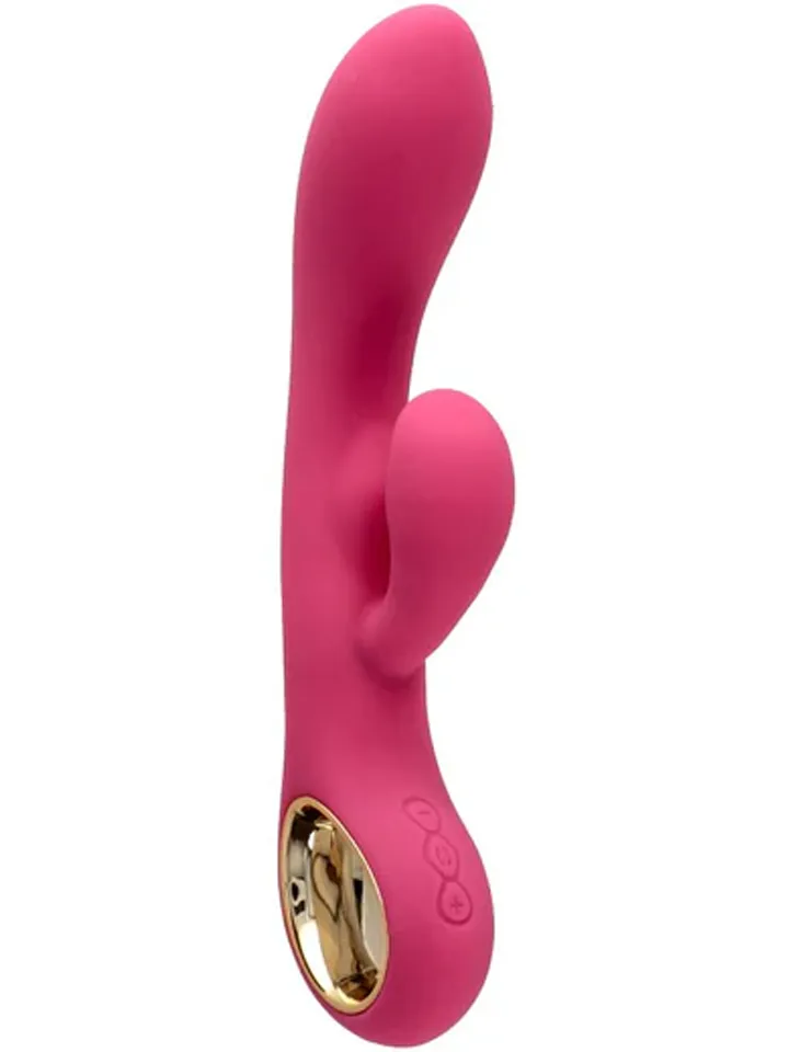 Vibrator Rabbit Handy G-Double Touch Grip Pink - Triušio vibratorius 2