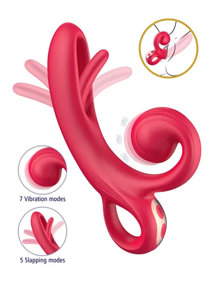Vibrator With Tongue & Clitoral Stimulation - Klitorio stimuliatorius 1 [full]