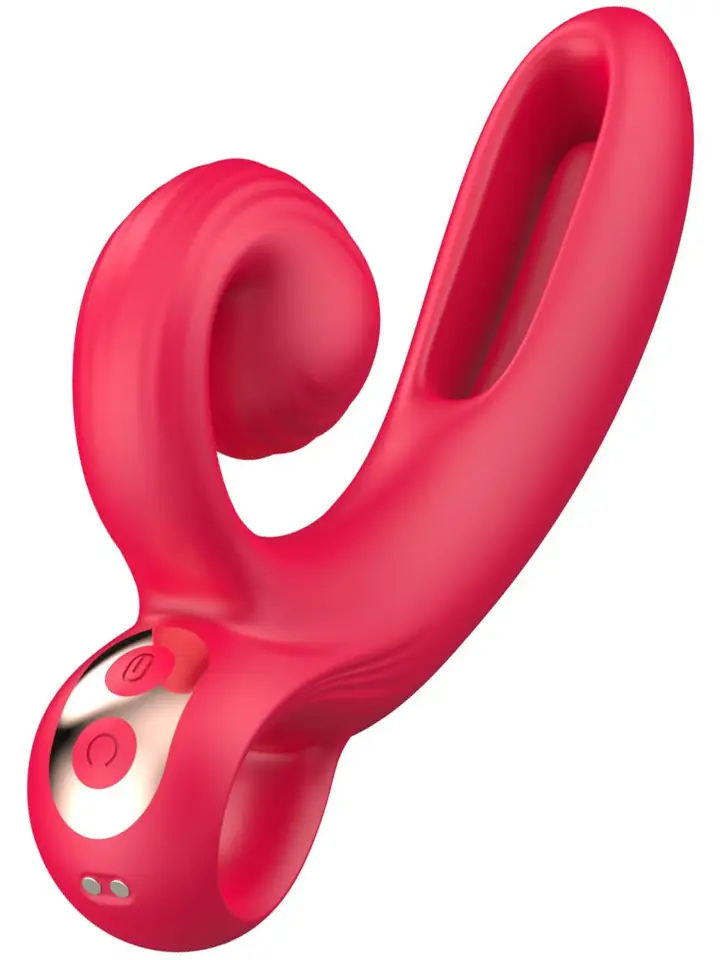Vibrator With Tongue & Clitoral Stimulation - Klitorio stimuliatorius 5