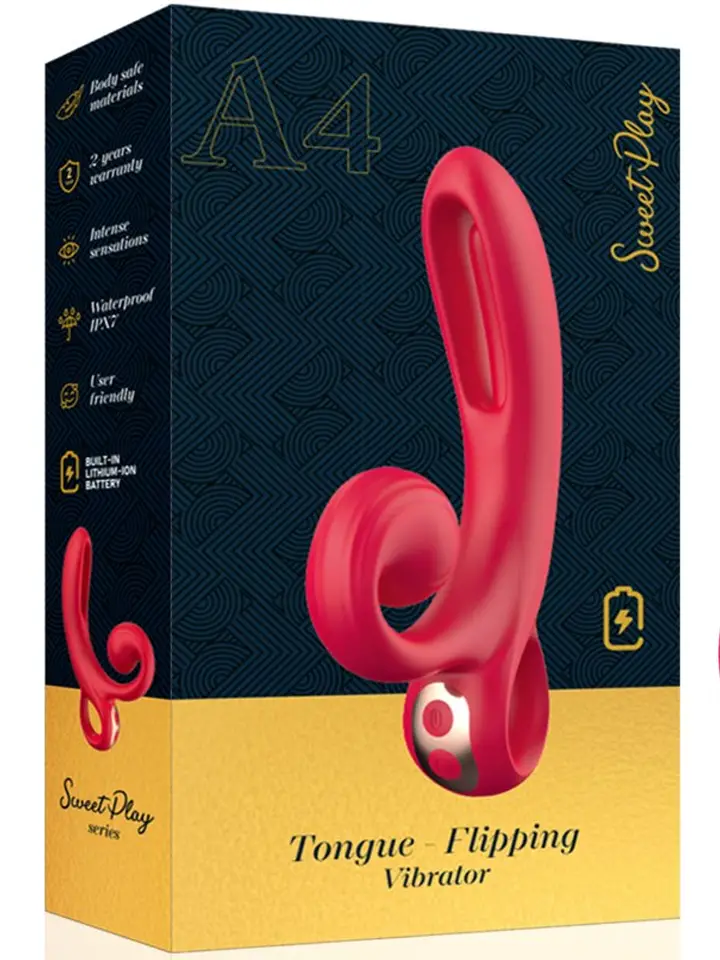 Vibrator With Tongue & Clitoral Stimulation - Klitorio stimuliatorius 6