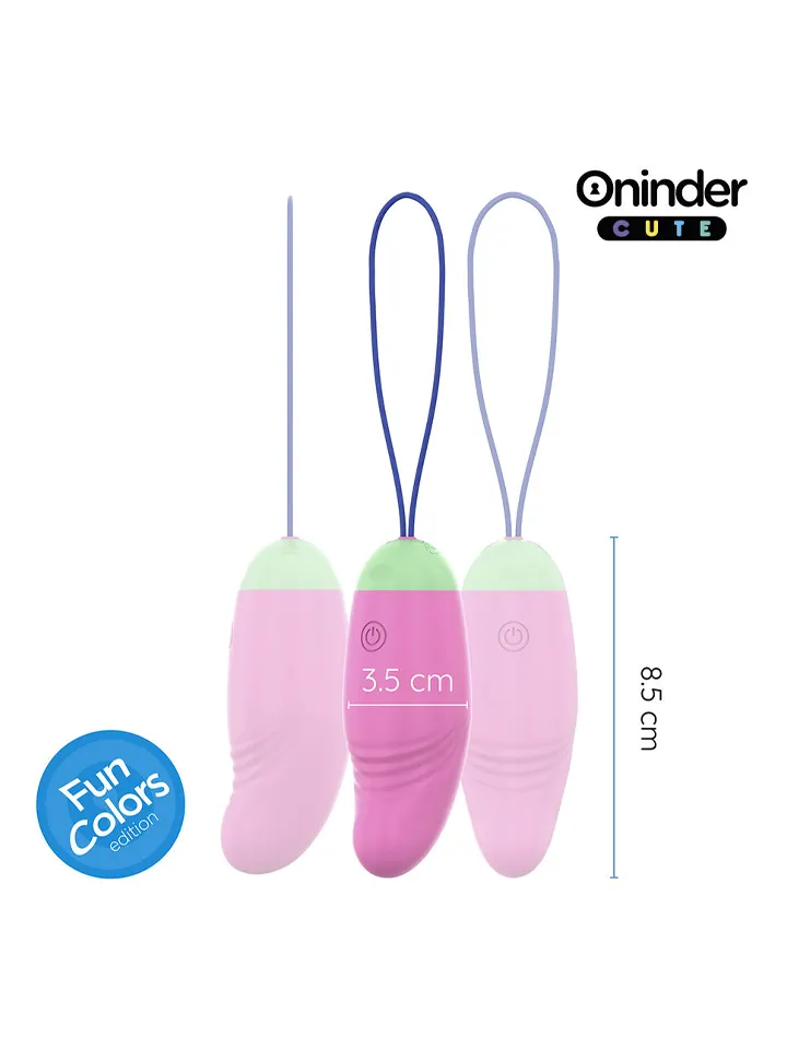 Vibro-Rotating 360 Silicone Egg With App - APP kontroliuojamas vibruojantis kiaušinis 4 [full]