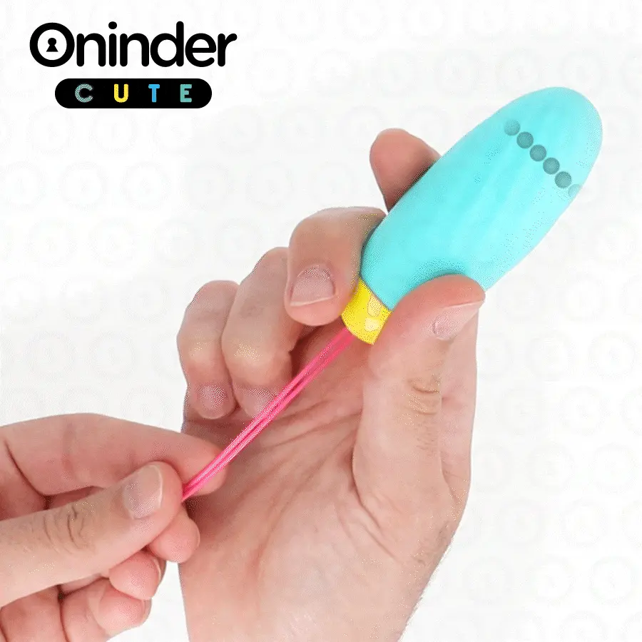 Vibro-Rotating Silicone Gem Egg With App - APP kontroliuojamas vibruojantis kiaušinis 1 [full]