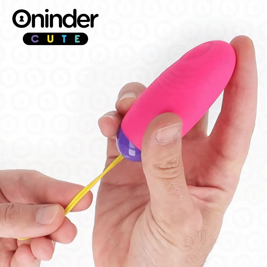 Vibro-Wave Tapping Silicone Egg With App - APP kontroliuojamas vibruojantis kiaušinis 1