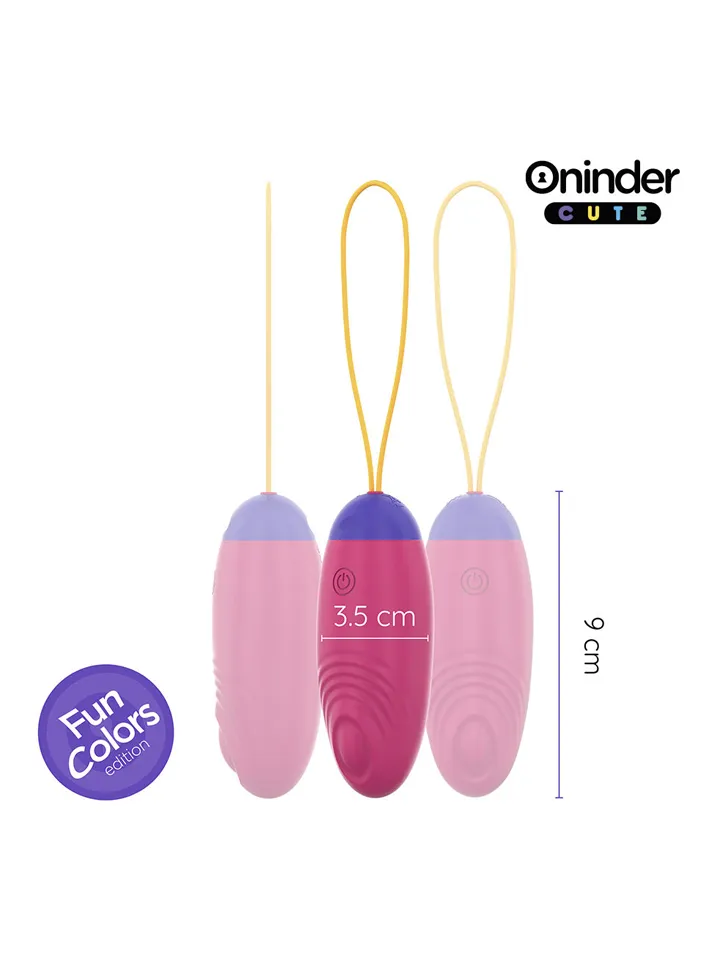 Vibro-Wave Tapping Silicone Egg With App - APP kontroliuojamas vibruojantis kiaušinis 5 [full]