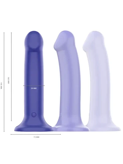 Victoria Vibrator 10 Modes Remote Control - Vibruojantis dildo 3