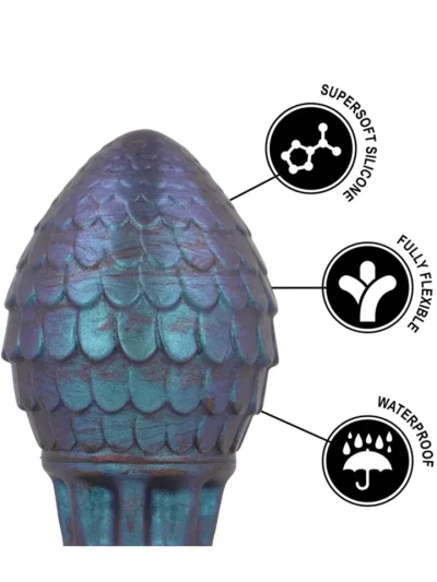 Vrakos Dragon Egg Anal Plug 13,5 cm - XL ButtPug 3