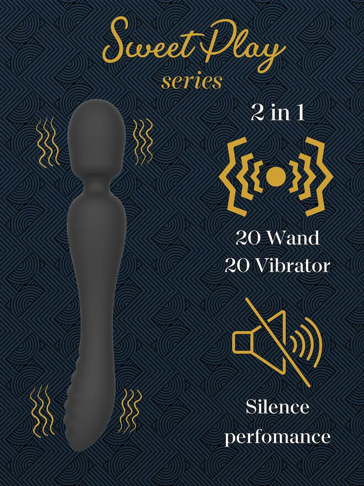 Wand Massager & G-spot Vibrator - Stebuklinga lazdelė / masažo lazdelė 3 [full]