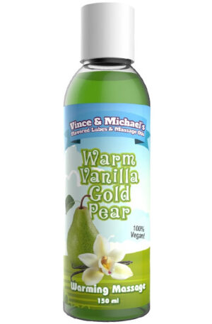 Warm Vanilla Gold Pear Warming Massage 150ml - Masažinis aliejus 1