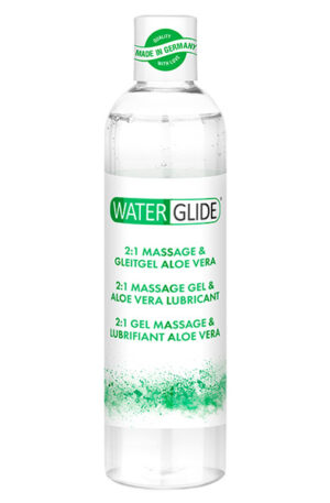Waterglide 2:1 Massage Gel & Aloe Vera Lubricant 300ml - Lubrikantas ir masažo losjonas 1