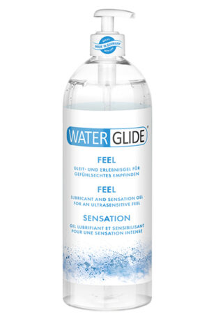 Waterglide Feel 1000ml - Vandens pagrindo lubrikantas 1