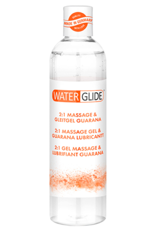 Waterglide Massage & Lubricant Guarana 300ml - Lubrikantas ir masažo losjonas 1