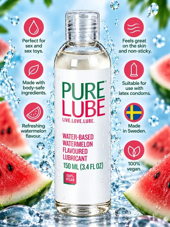 Watermelon Flavoured Lubricant 150 ml - Tepalas su meliono skoniu 2 [full]