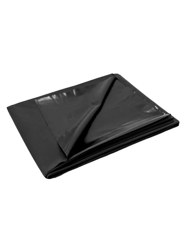 Waterproof Bed Sheet Black 220 x 130 cm - Vinilo lakštai 1 [full]
