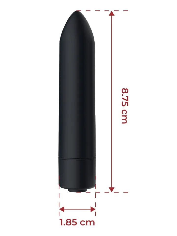 Wave Rechargeable Vibrating Bullet - Kulkos vibratorius 2 [full]