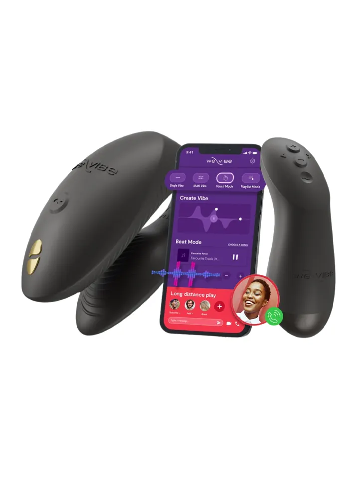 We-Vibe Chorus Pro Black - APP kontroliuojamos poros vibratorius 1 [full]