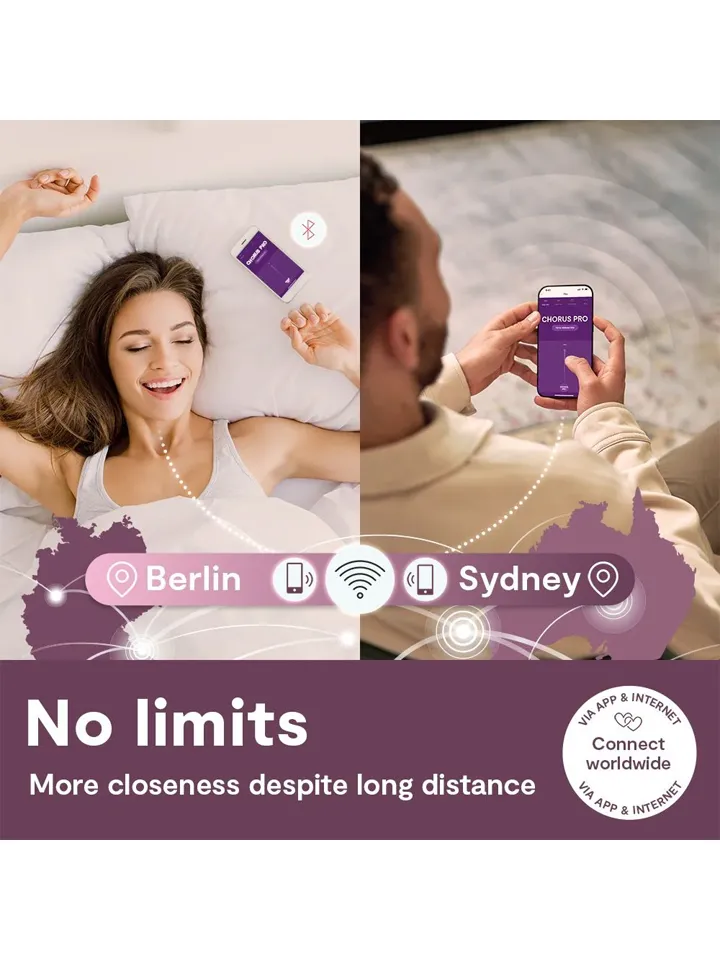 We-Vibe Chorus Pro Black - APP kontroliuojamos poros vibratorius 2 [full]