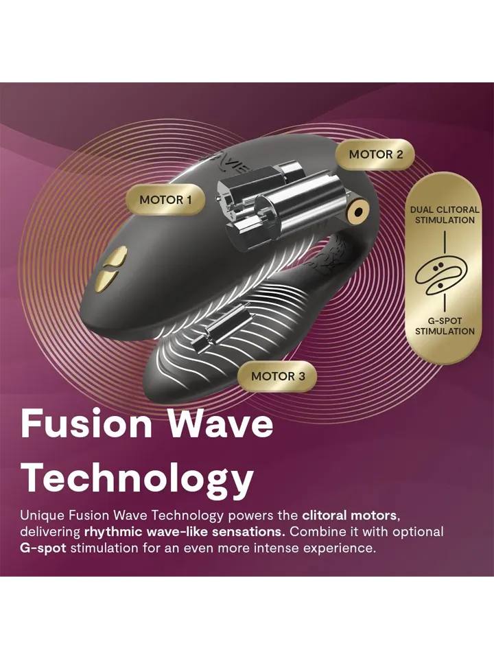 We-Vibe Chorus Pro Black - APP kontroliuojamos poros vibratorius 3 [full]