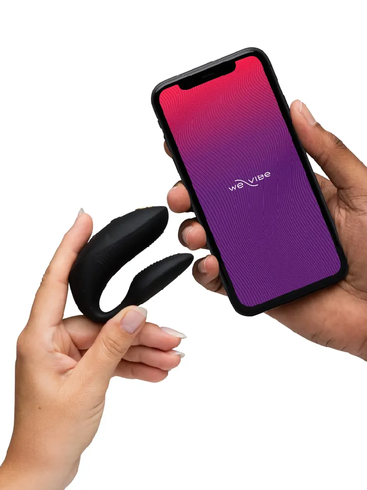 We-Vibe Chorus Pro Black - APP kontroliuojamos poros vibratorius 4 [full]