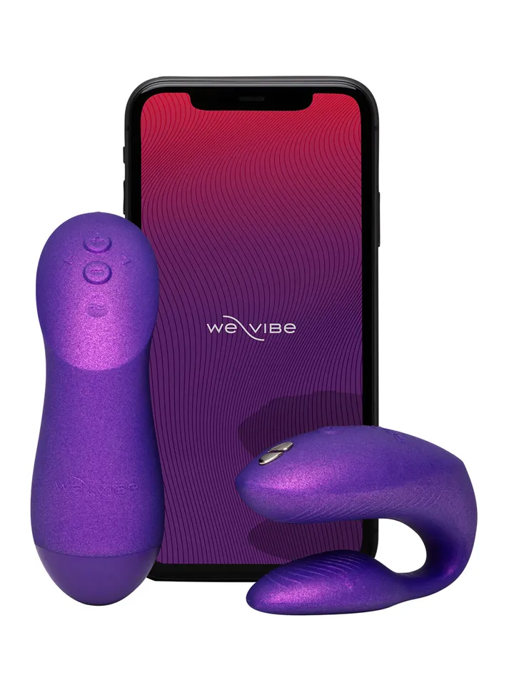 We-Vibe Chorus Pro Cosmic Purple - APP kontroliuojamos poros vibratorius 4 [full]