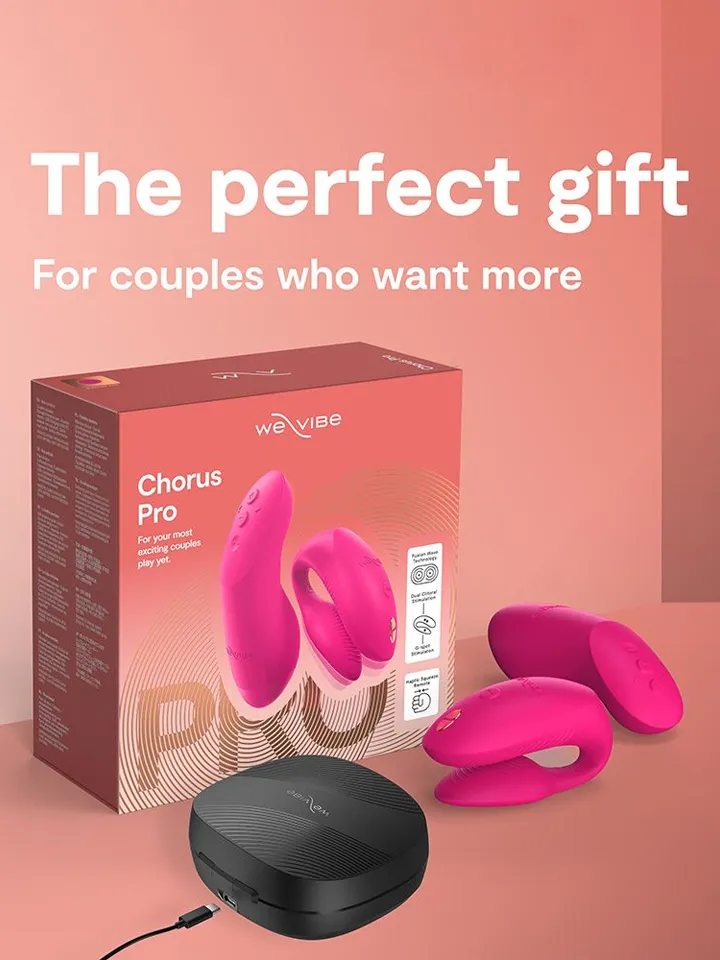 We-Vibe Chorus Pro Electric Pink - APP kontroliuojamos poros vibratorius 8 [full]