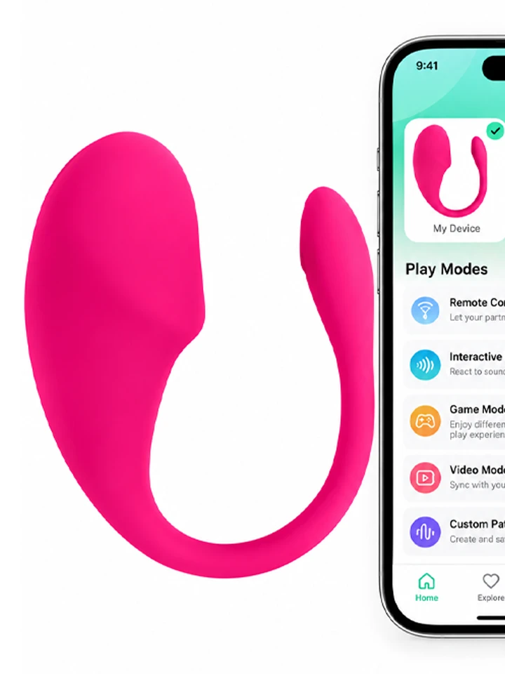 Wearable Bullet Vibrator With App - APP kontroliuojamas vibruojantis kiaušinis 1 [full]