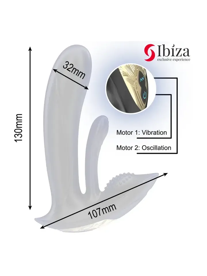 Wearable Vibrator With G-spot & Clitoris Stimulation - G taško vibratorius 3 [full]