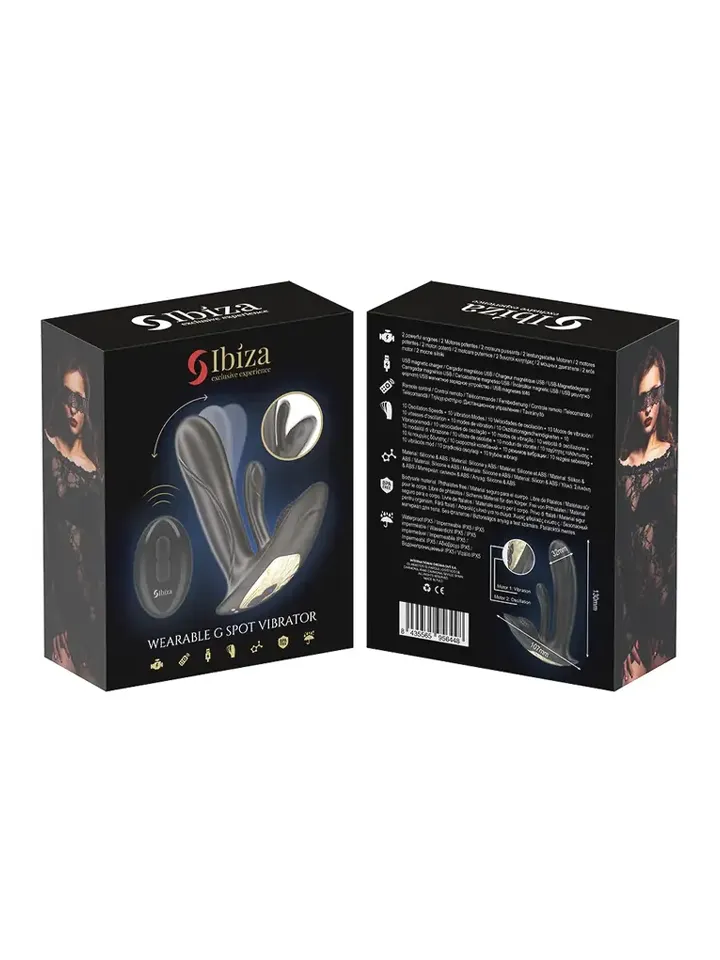 Wearable Vibrator With G-spot & Clitoris Stimulation - G taško vibratorius 5 [full]