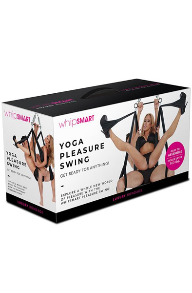 Whipsmart Yoga Pleasure Swing Black - Durų sekso sūpynės 3