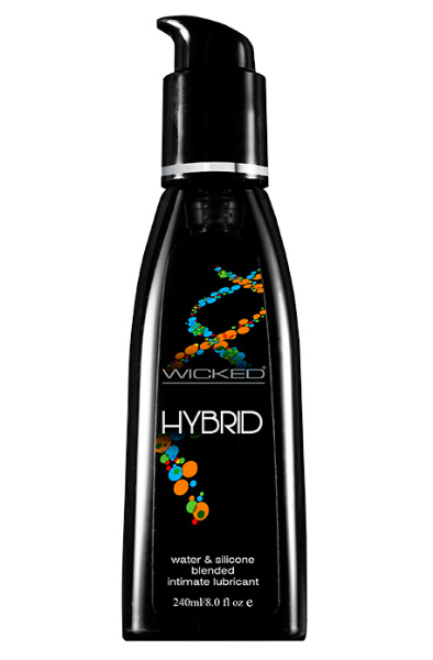 Wicked Sensual Care Wicked Hybrid 240ml - Vandens / silikono tepalas 1