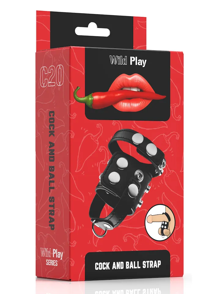 Wild Play Cock & Ball Strap - Varpos ir kapšelio žiedai 3 [full]