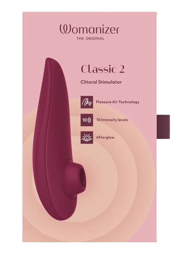 Womanizer Classic 2 Bordeaux - Oro slėgio vibratorius 5 [full]
