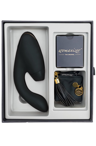 Womanizer Duo Black - Oro slėgio vibratorius 4