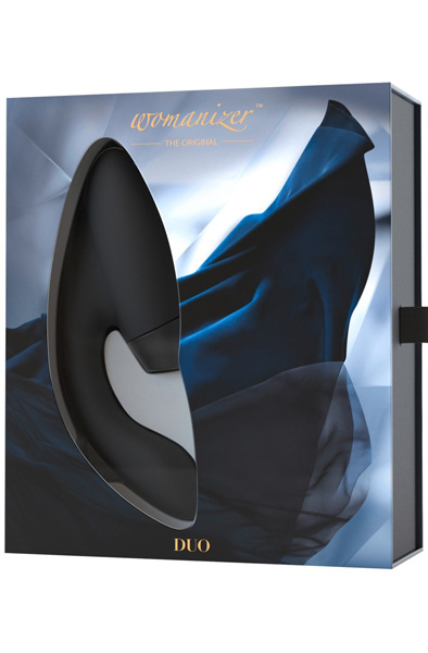 Womanizer Duo Black - Oro slėgio vibratorius 5