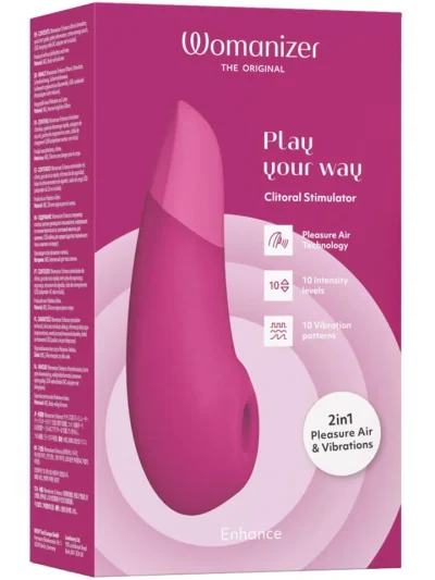 Womanizer Enhance Pulsator Vibrator Pink - Oro slėgio vibratorius 6