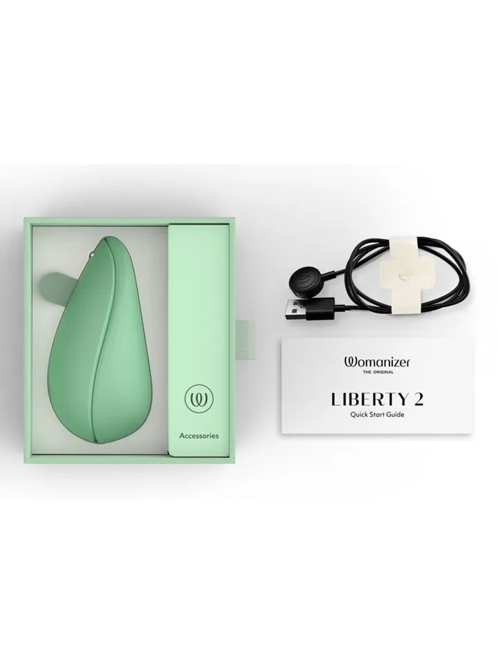 Womanizer Liberty 2 Sage - Oro slėgio vibratorius 4 [full]
