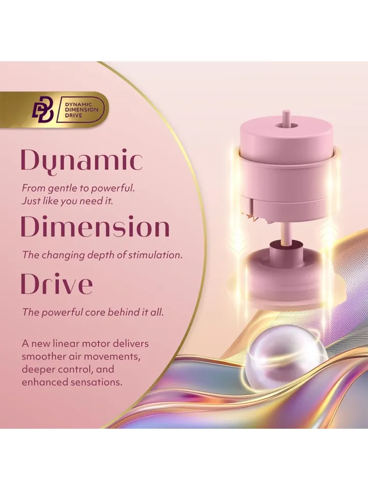 Womanizer Next 3D Pleasure Air Stimulator Bordeaux - Oro slėgio vibratorius 5 [full]