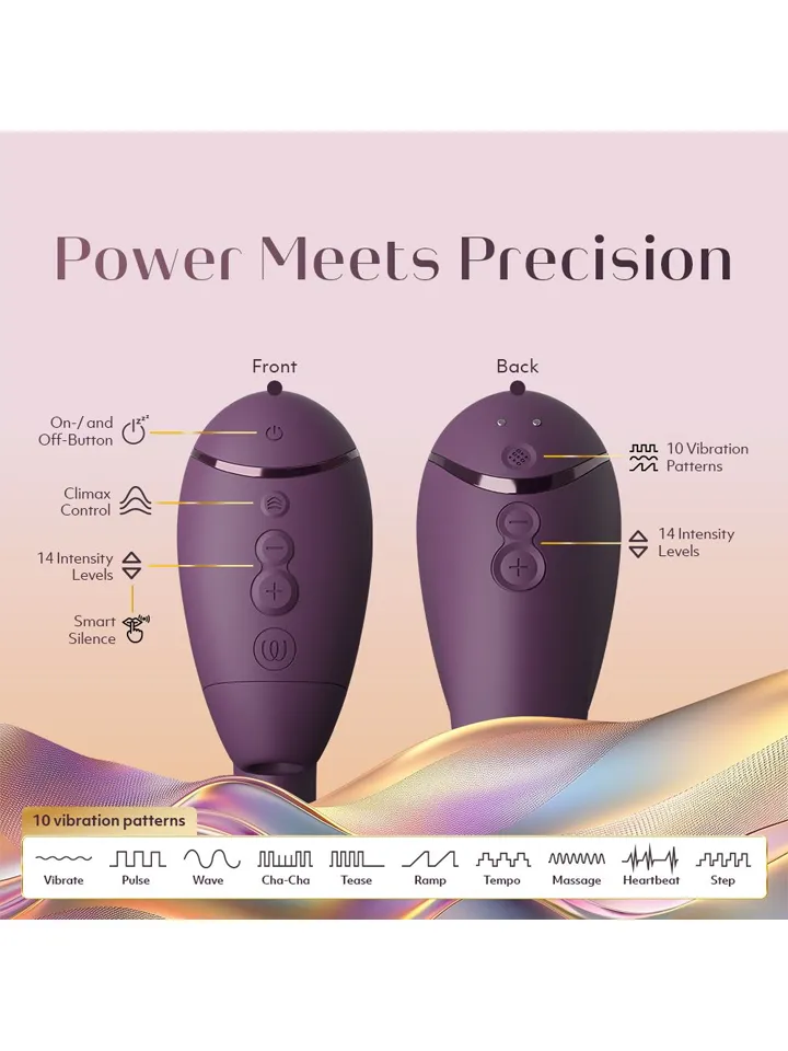 Womanizer Next Duo Dark Purple - Oro slėgio vibratorius 3