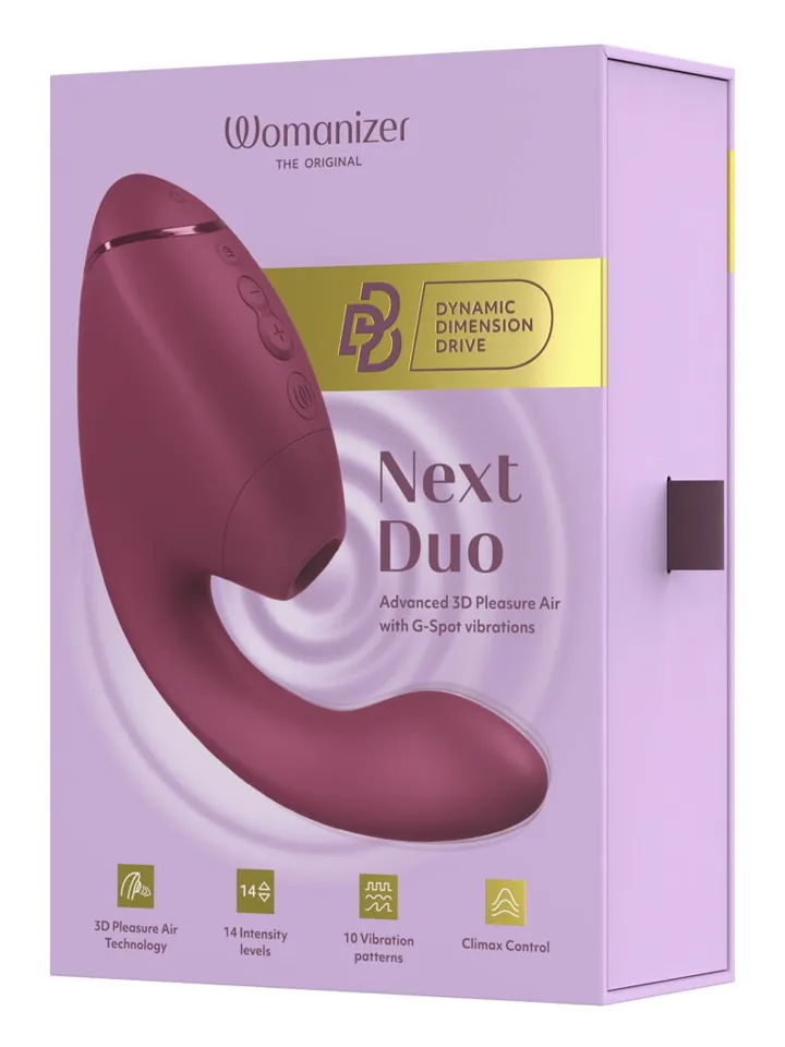 Womanizer Next Duo Dusky Pink - Oro slėgio vibratorius 7 [full]