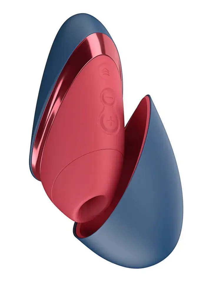 Womanizer Next Liberty Pleasure Air Stimulator Blue/Red - Oro slėgio vibratorius 1 [full]