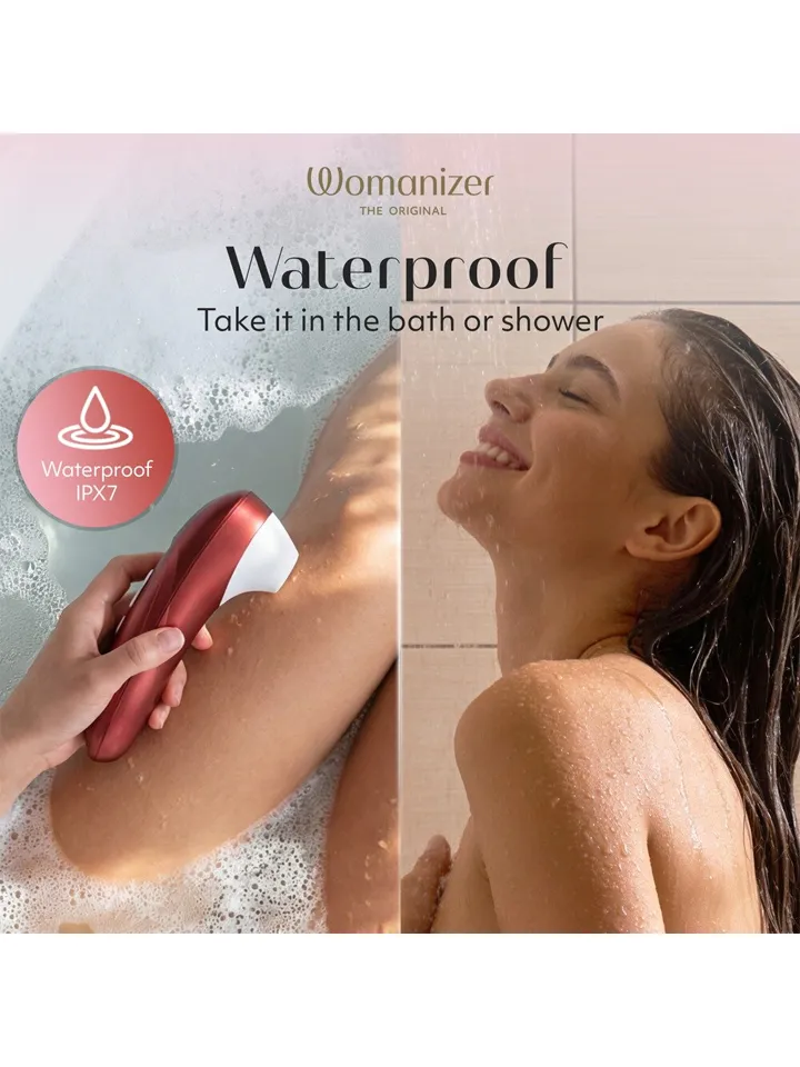 Womanizer Pro Red - Oro slėgio vibratorius 5 [full]