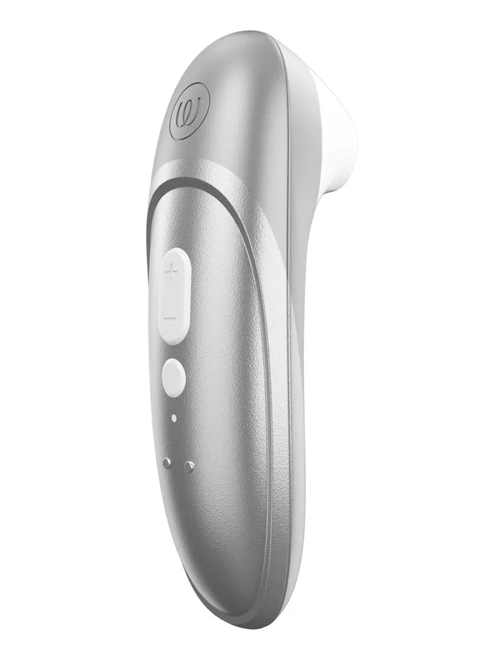 Womanizer Pro Silver - Oro slėgio vibratorius 1 [full]