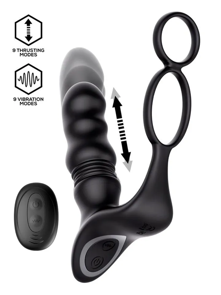 Womp Prostate Massager With Vibration & Thrusting - Prostatos stimuliatorius 1 [full]